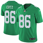 Nike Men & Women & Youth Eagles 86 Zach Ertz Green Color Rush Limited Jersey,baseball caps,new era cap wholesale,wholesale hats